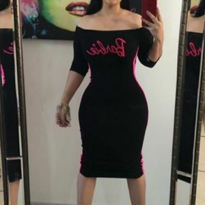 Barbie pink dress